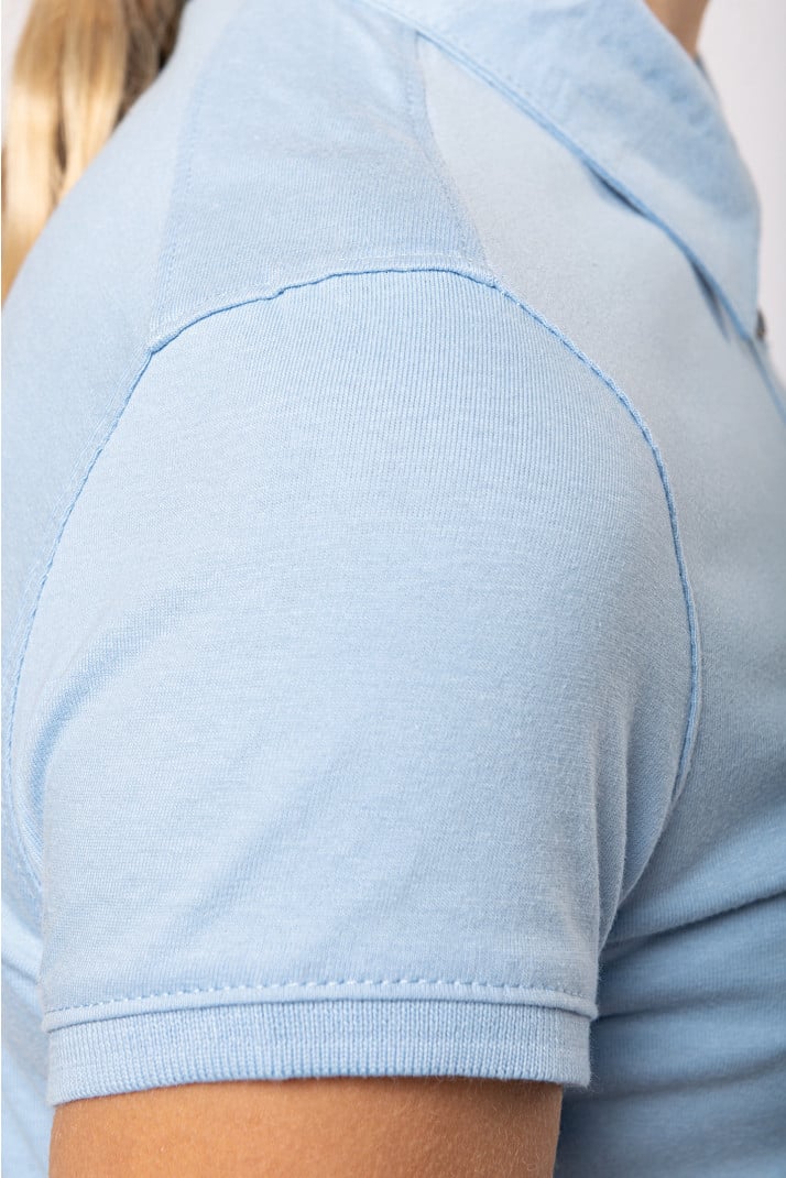K263 - Polo jersey donna manica corta - immagine 7