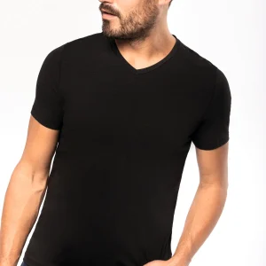 K3014 - T-shirt maniche corte collo a V