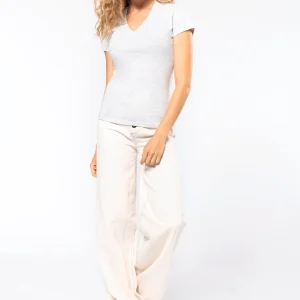 K3029 - T-shirt donna BIO150 scollo a V