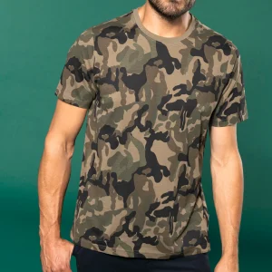 K3030 - T-shirt mimetica maniche corte