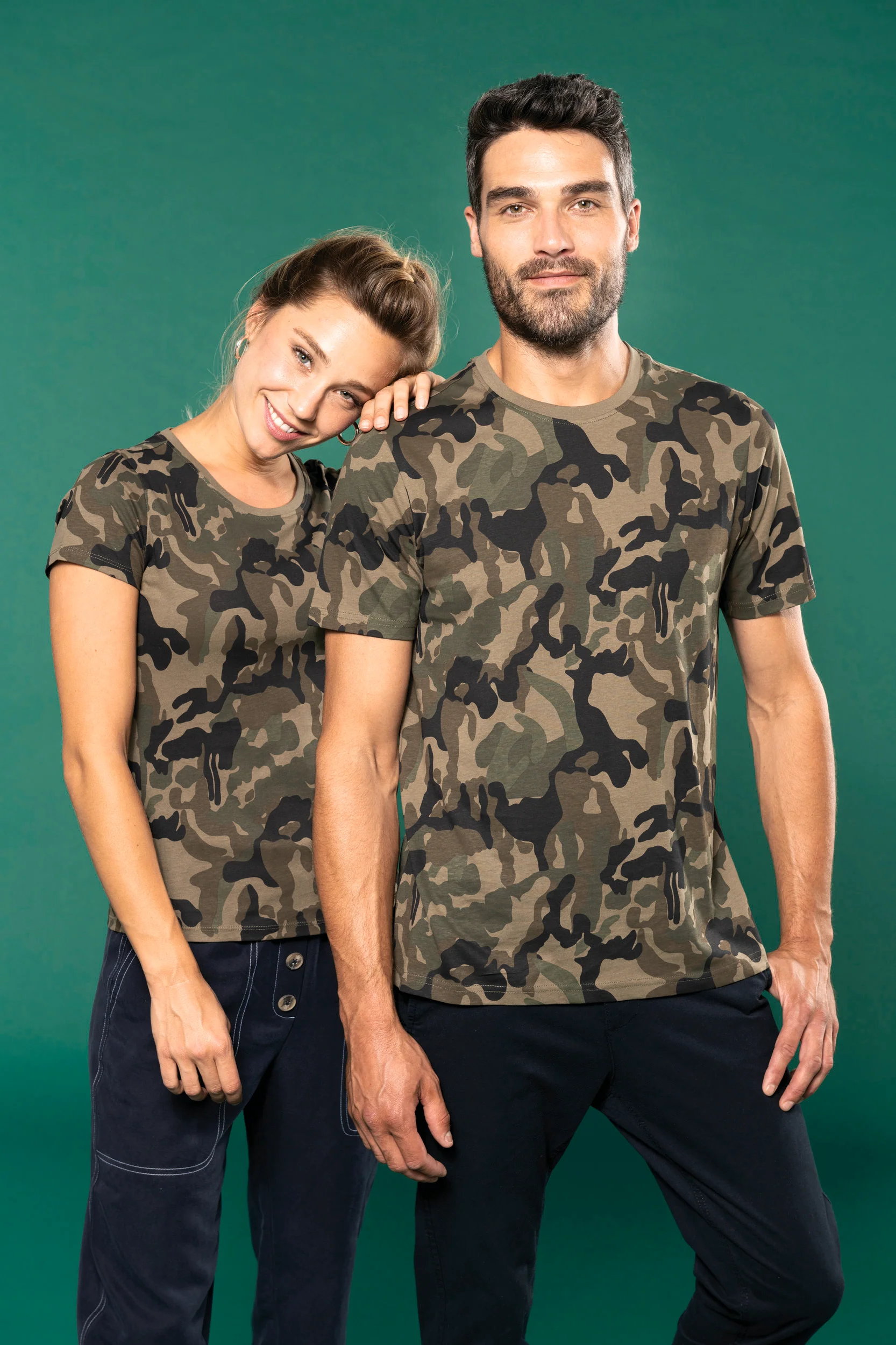 K3031 - T-shirt mimetica donna maniche corte - immagine 4