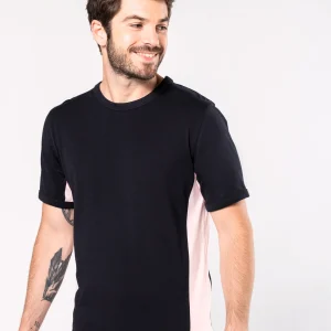 K340 - T-shirt Tiger manica corta bicolore