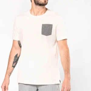 K375 - T-shirt cotone BIO con tasca