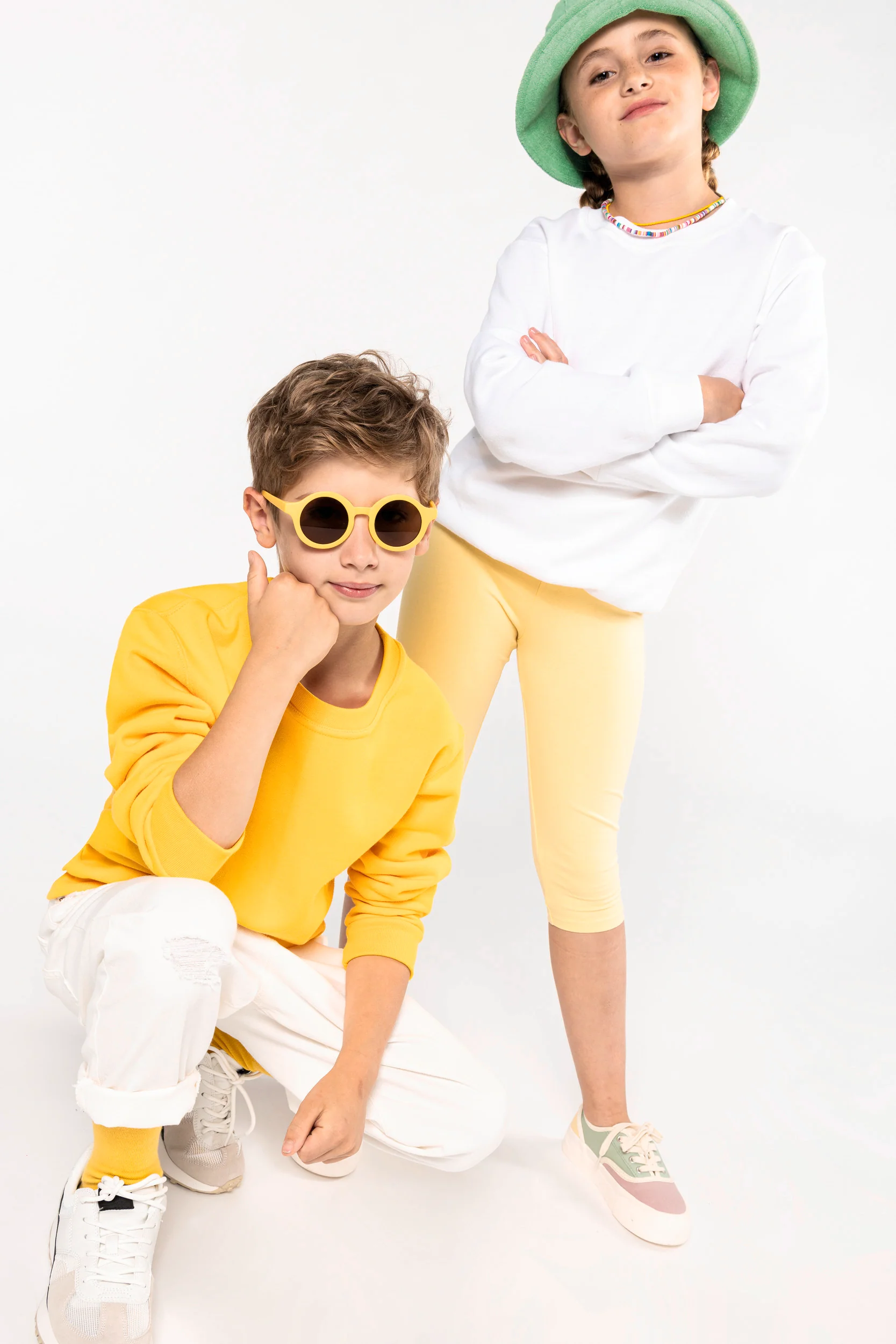 K475 - Felpa bambino girocollo - immagine 4