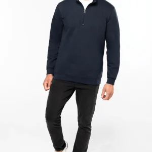 K478 - Felpa zip 1/4