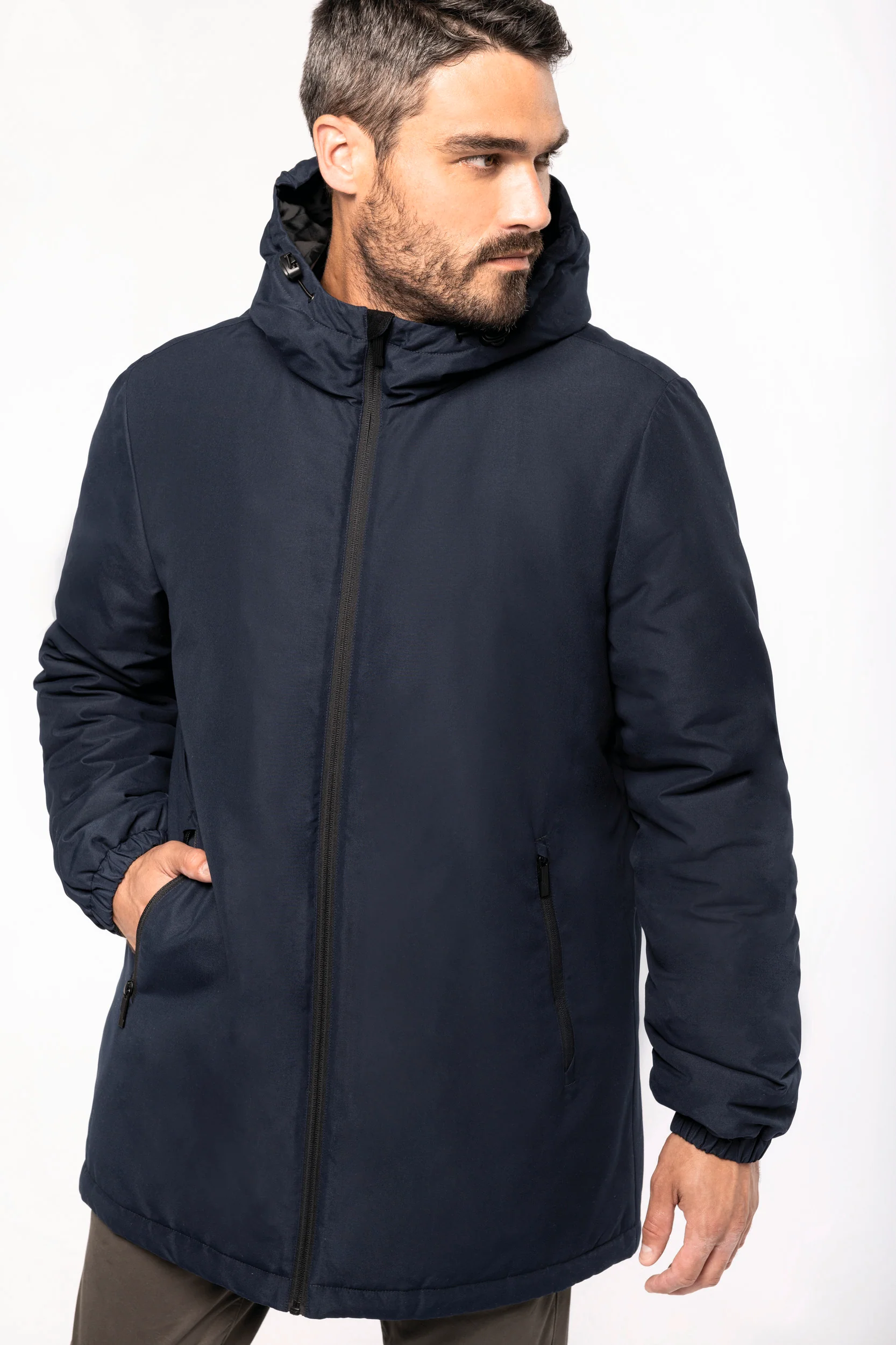 K6152 - Parka riciclato con cappuccio - immagine 2