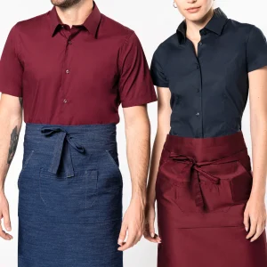 K897 - Grembiule lungo in policotone