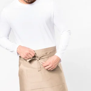 K899 - Grembiule mezza lunghezza in policotone