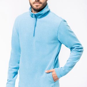 K912 - Enzo - Giacca in micropile zip a 1/4