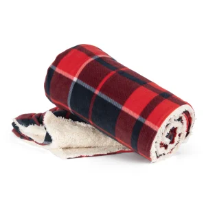 KP431 - Plaid sherpa