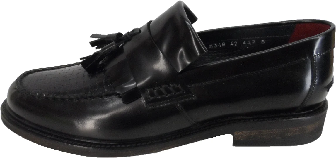 Delicious Junction Black Locky Mod SKA Loafers Shoes - immagine 3