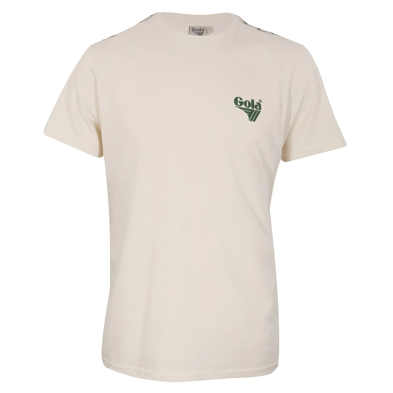 Gola Mens Ecru Taped Retro T Shirt - immagine 2