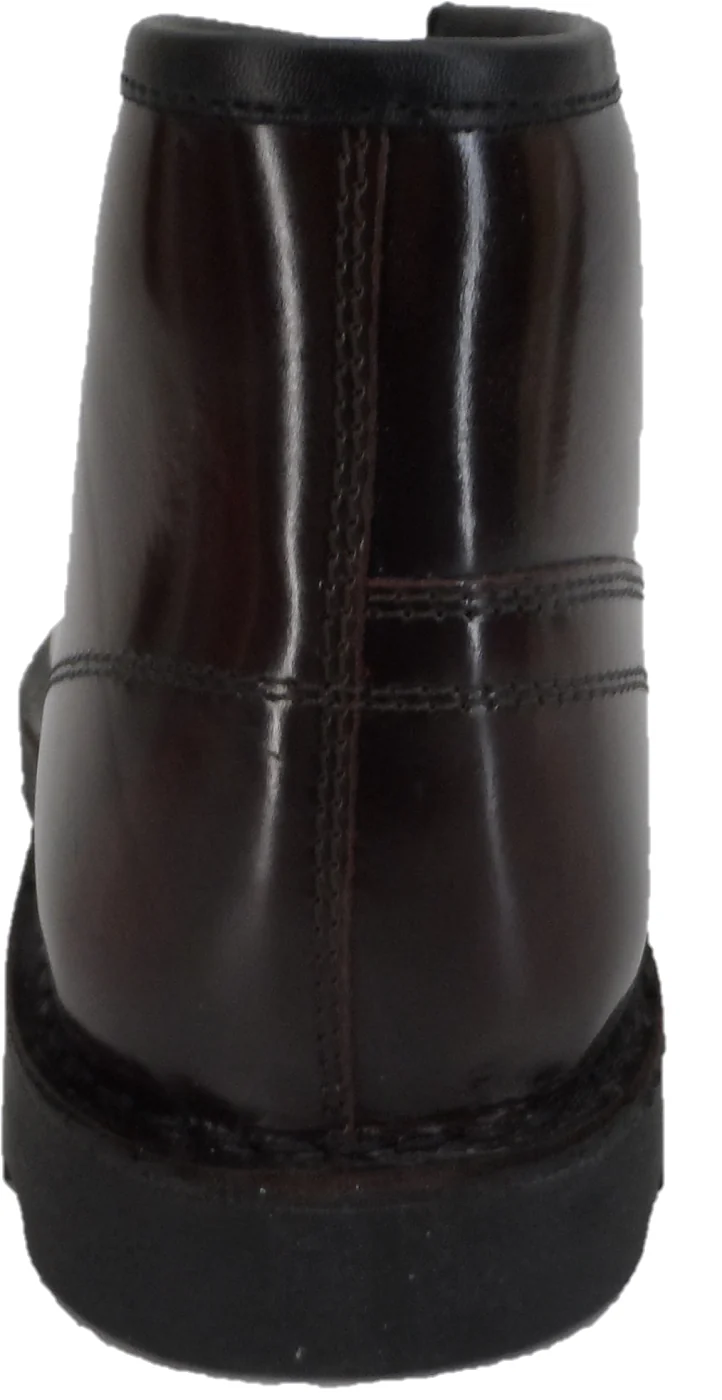 Grafters Original 1970's Style Oxblood Rub Off Leather Monkey Boots - immagine 4