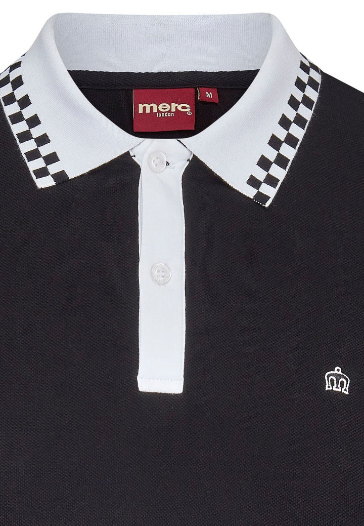 Merc Nova Black Vintage Mod Polo Shirts - immagine 3