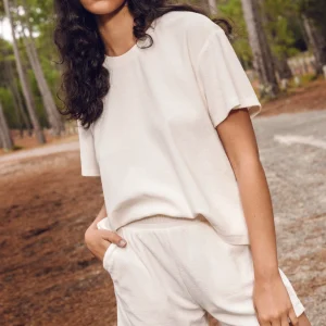 NS328 - T-shirt donna ecosostenibile in spugna