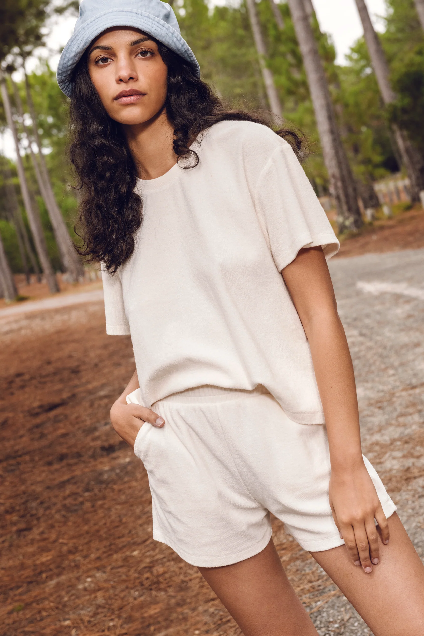 NS328 - T-shirt donna ecosostenibile in spugna - immagine 2