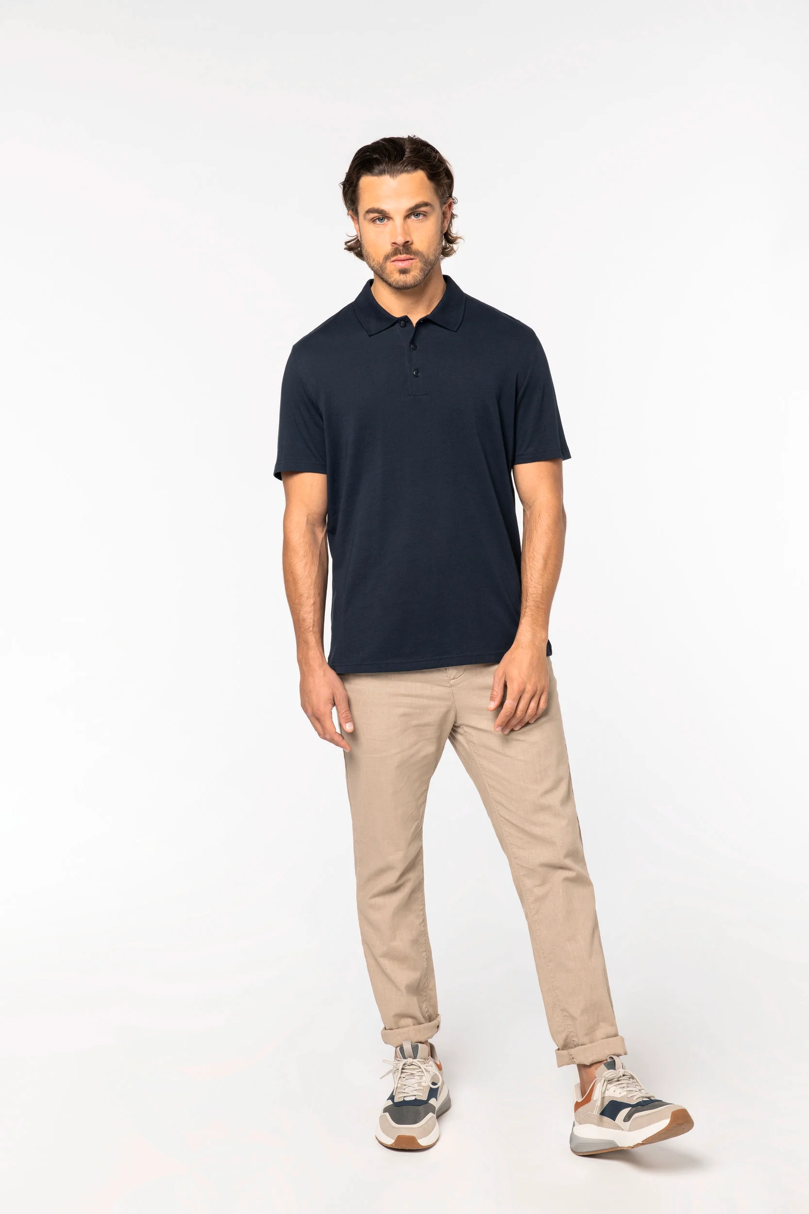 NS708 - Pantaloni Chino uomo relajado - 170g - immagine 3