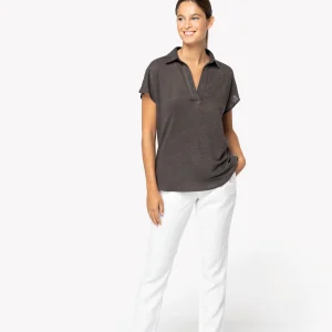 NS712 - Pantalone donna in lino