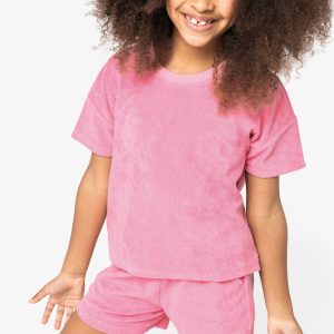 NS719 - Short ragazza ecosostenibili in spugna