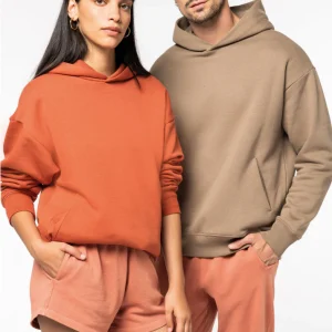 NS408 - Felpa unisex oversize con cappuccio -300g