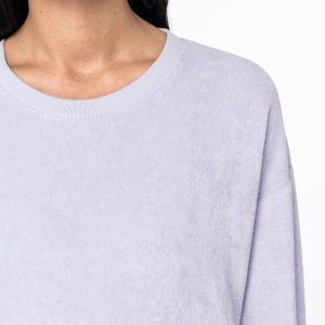 NS413 - Felpa donna ecosostenibile in spugna