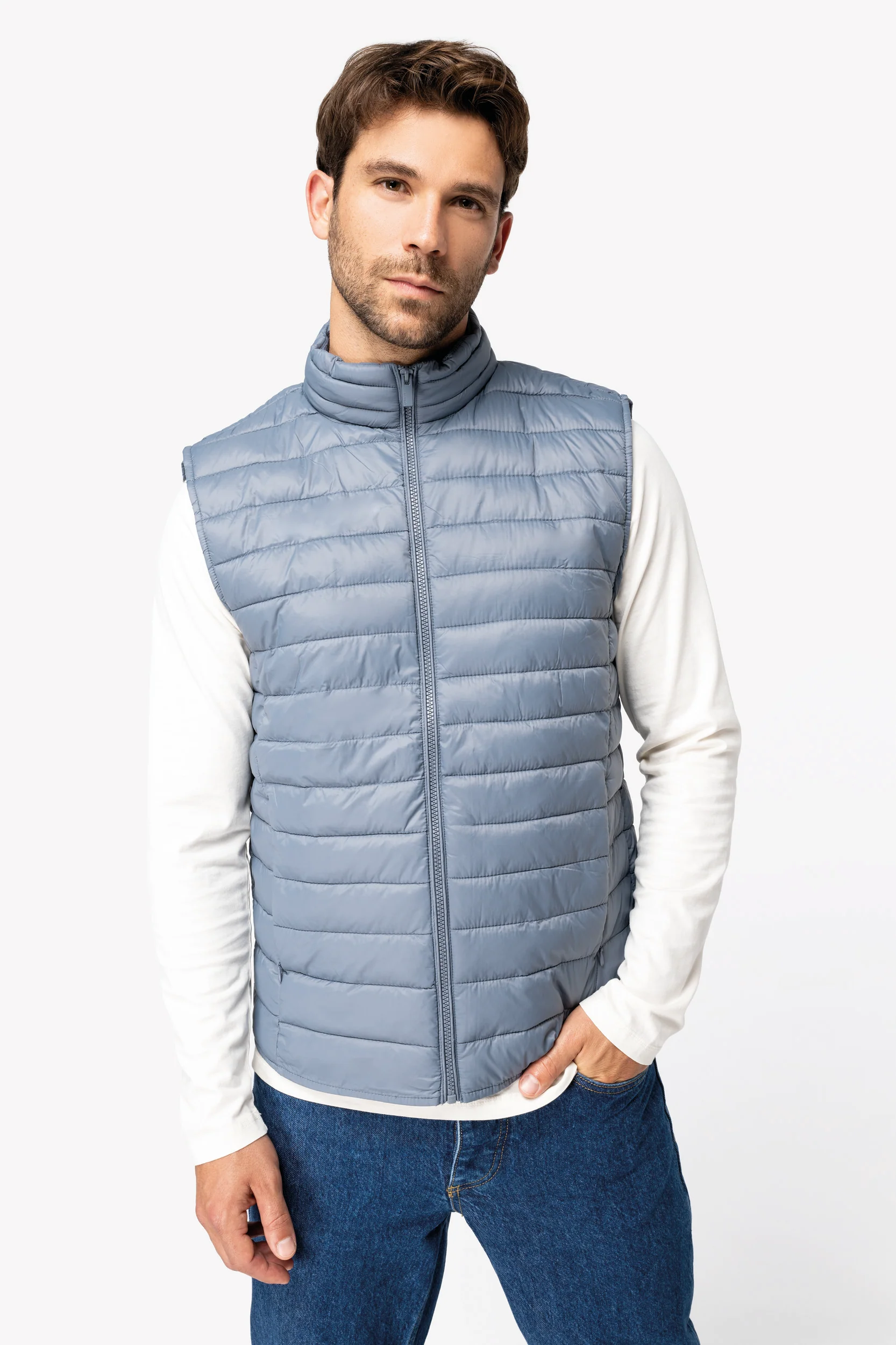NS6005 - Bodywarmer uomo leggero ecosostenibile - immagine 8