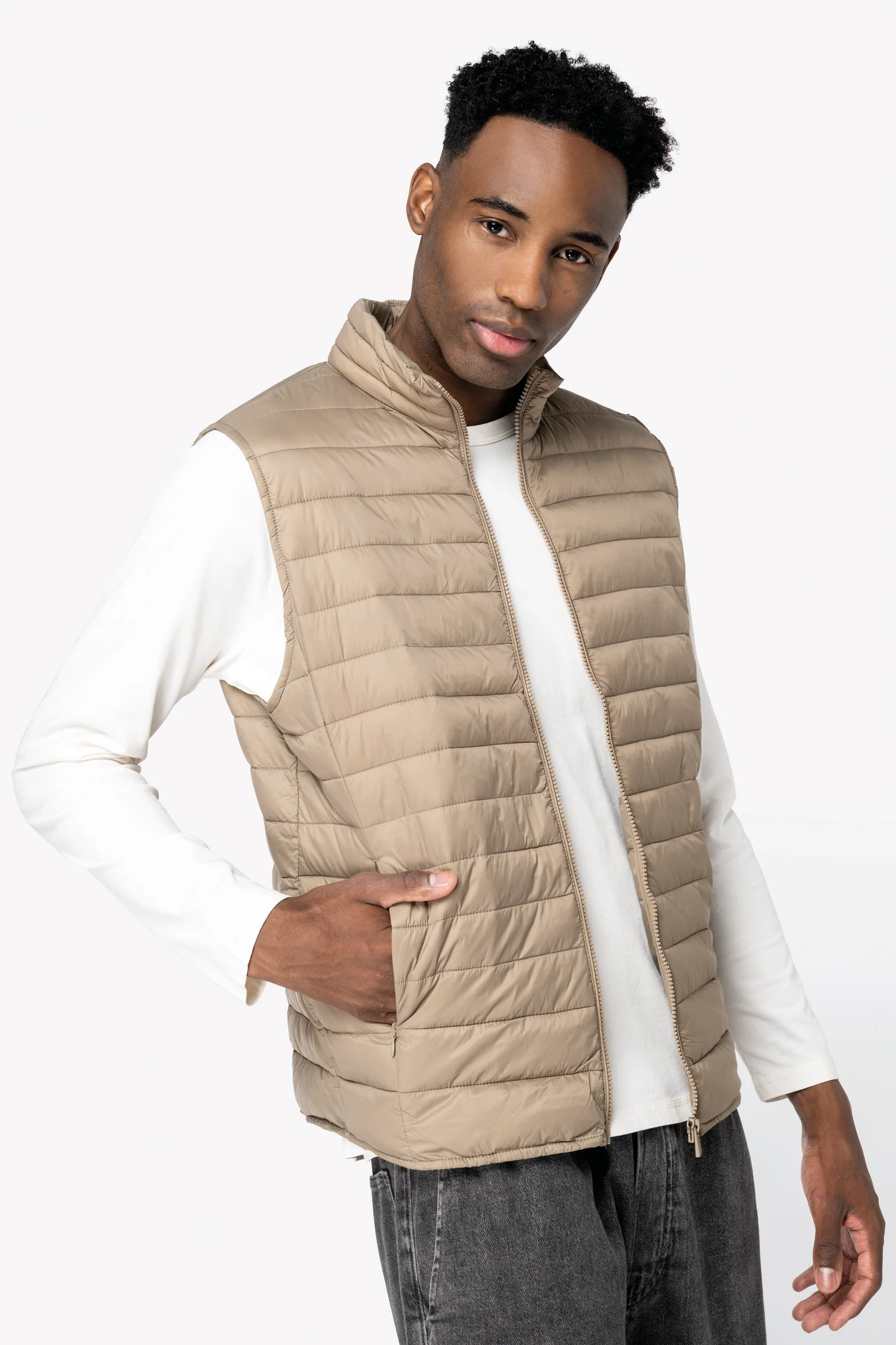 NS6005 - Bodywarmer uomo leggero ecosostenibile - immagine 3