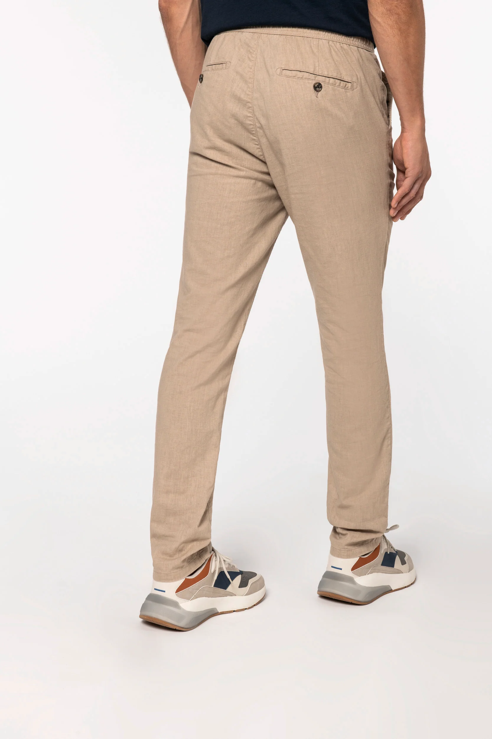 NS708 - Pantaloni Chino uomo relajado - 170g - immagine 4