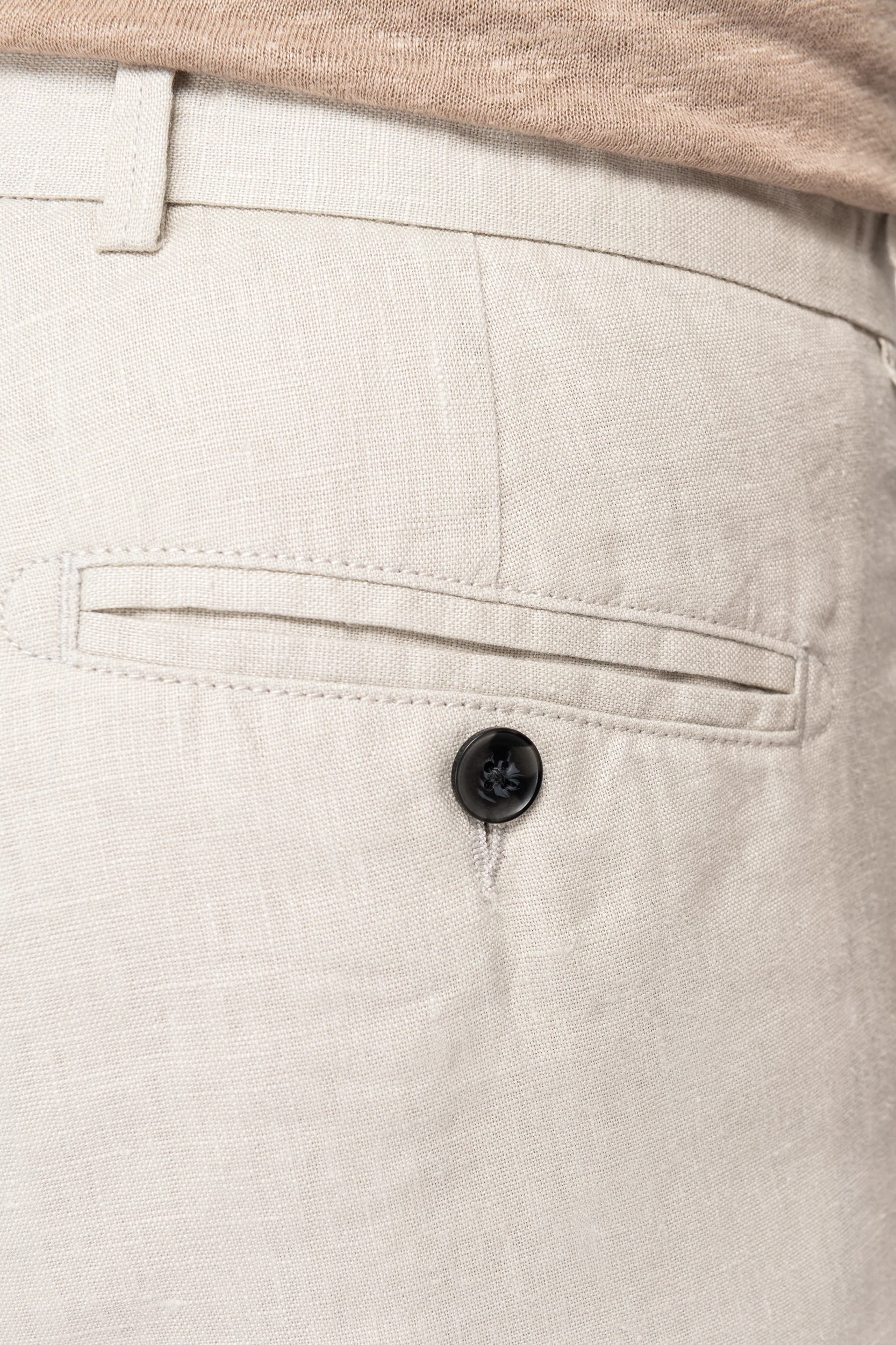 NS711 - Bermuda uomo in lino - immagine 6