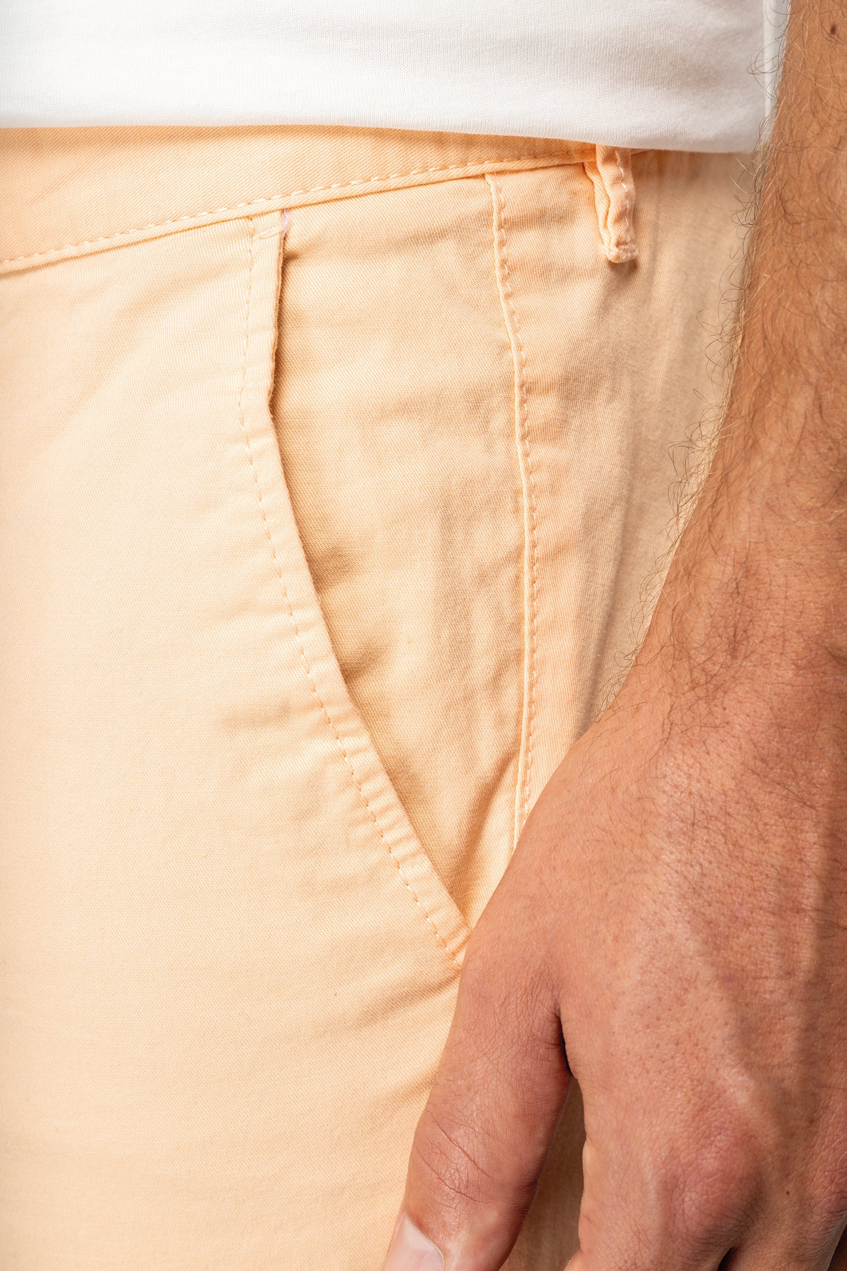 NS738 - Bermuda chino uomo ecosostenibili - immagine 5