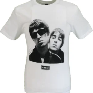 Mens Official Licensed Oasis Noel and Liam T Shirt