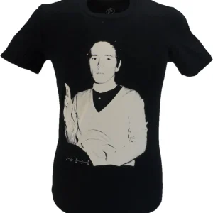 Mens Black Official PIL Public Image Limited John Lydon Logo T Shirt