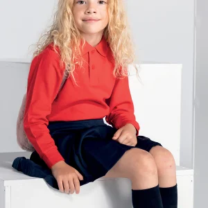 PKID210LS  POLO BAMBINO MANICA LUNGA REGULAR