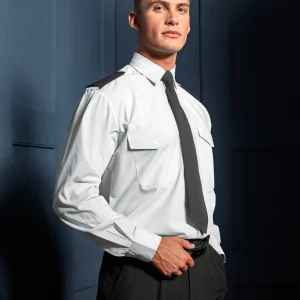 PR210 - Camicia pilota uomo manica lunga