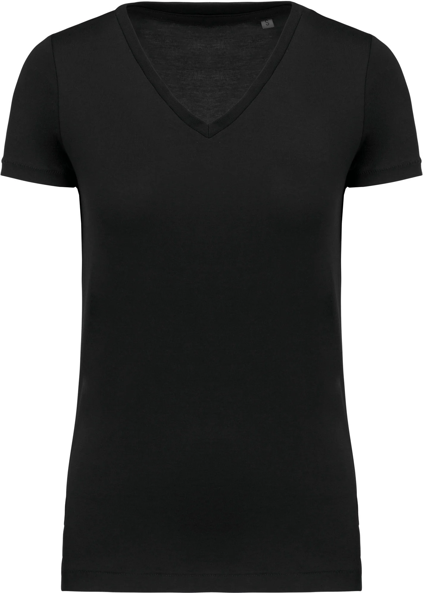 K3003 - T-shirt donna Supima® scollo a V manica corta - immagine 6