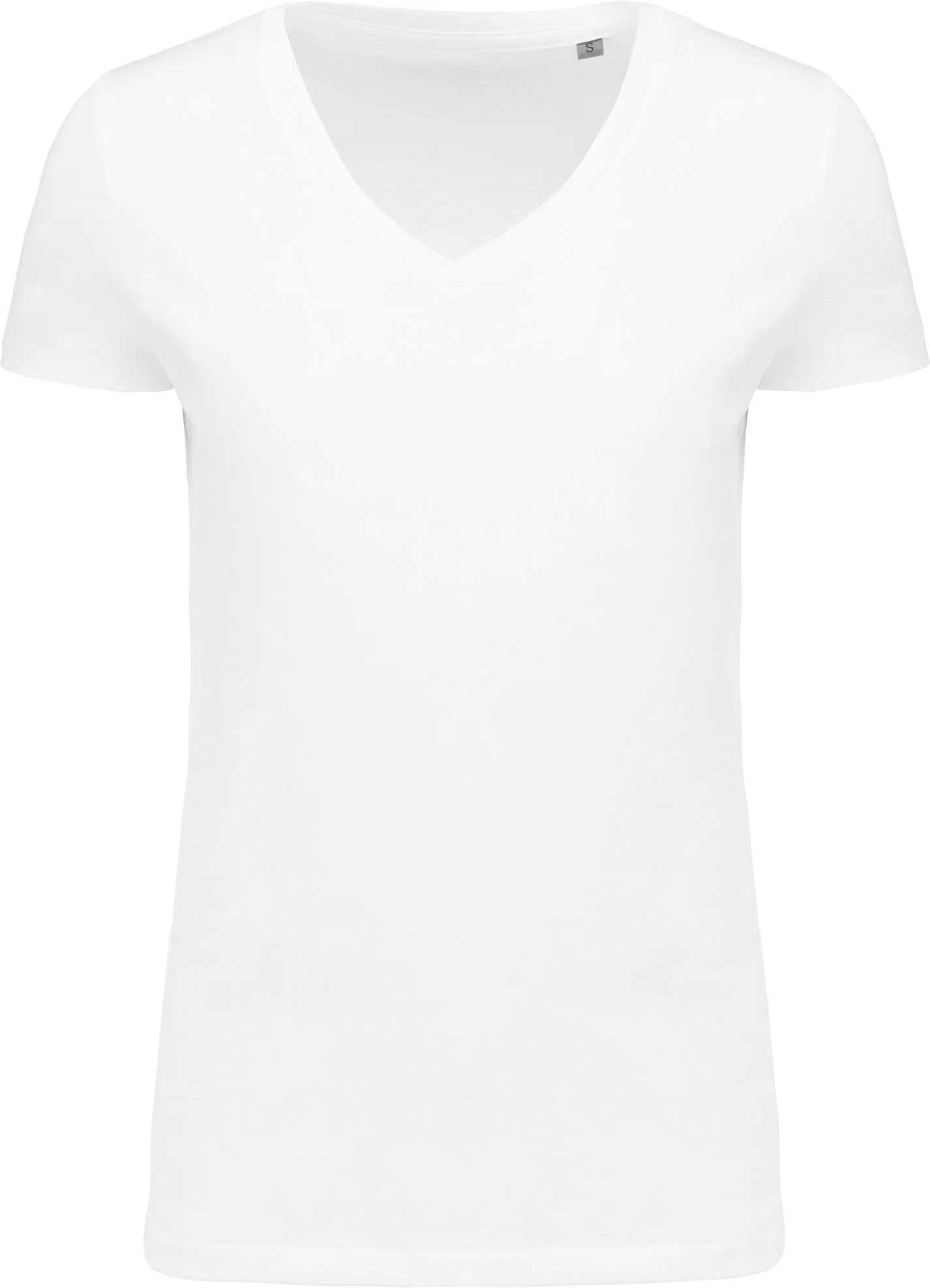 K3003 - T-shirt donna Supima® scollo a V manica corta - immagine 5