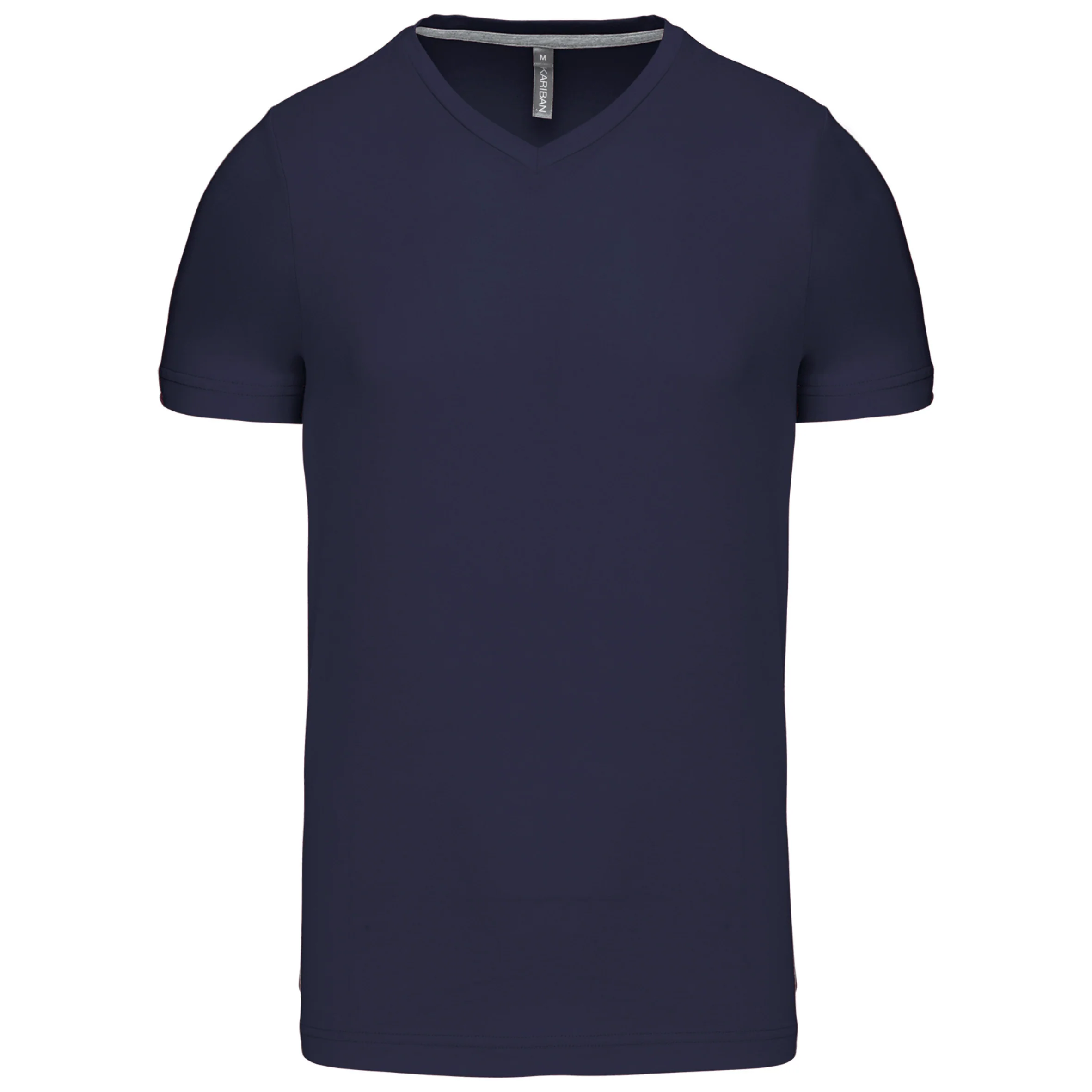 K357 - T-shirt uomo manica corta scollo a V - immagine 9