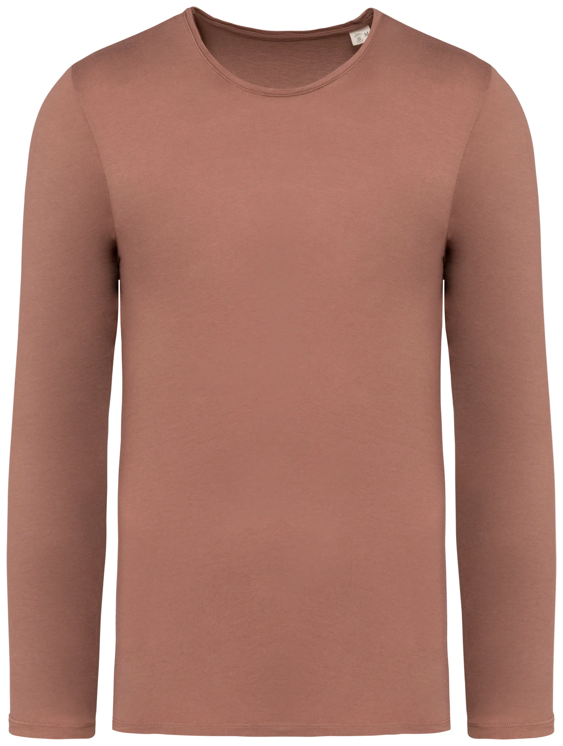 NS336 - T-shirt unisex ecosostenibile slavata maniche lunghe girocollo - immagine 7