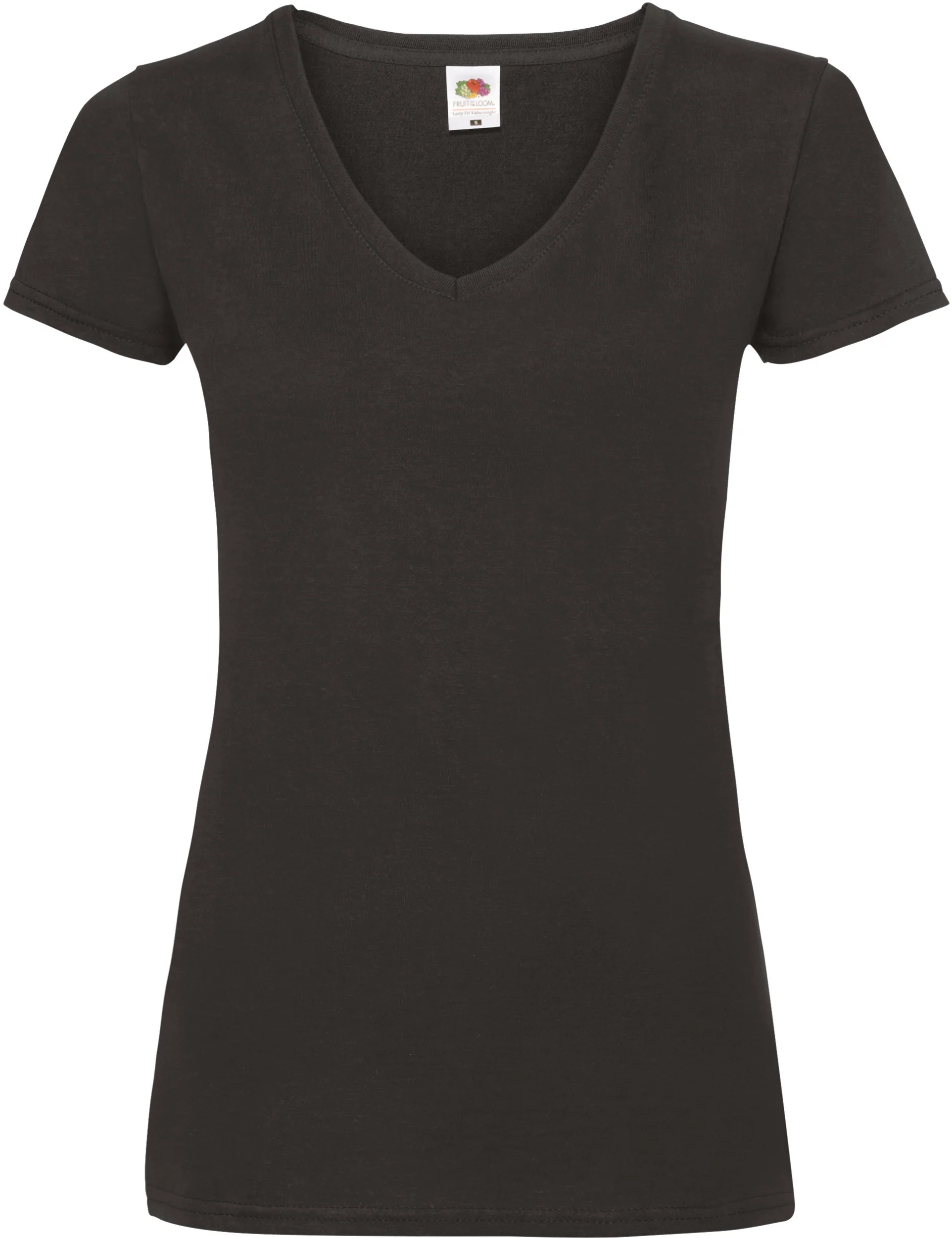 SC61398 - T-shirt donna Value Weight scollo a V (61-398-0) - immagine 5
