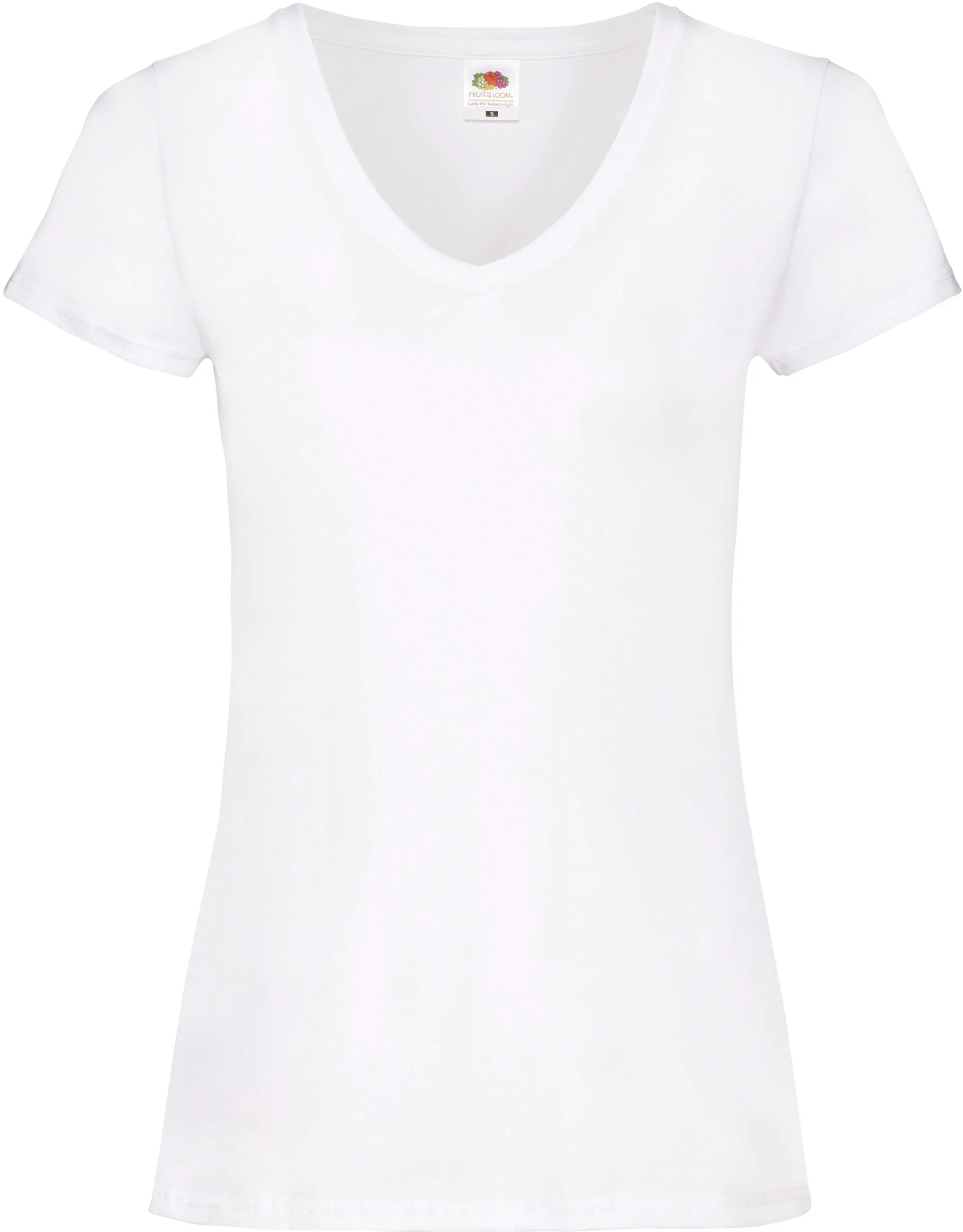 SC61398 - T-shirt donna Value Weight scollo a V (61-398-0) - immagine 4