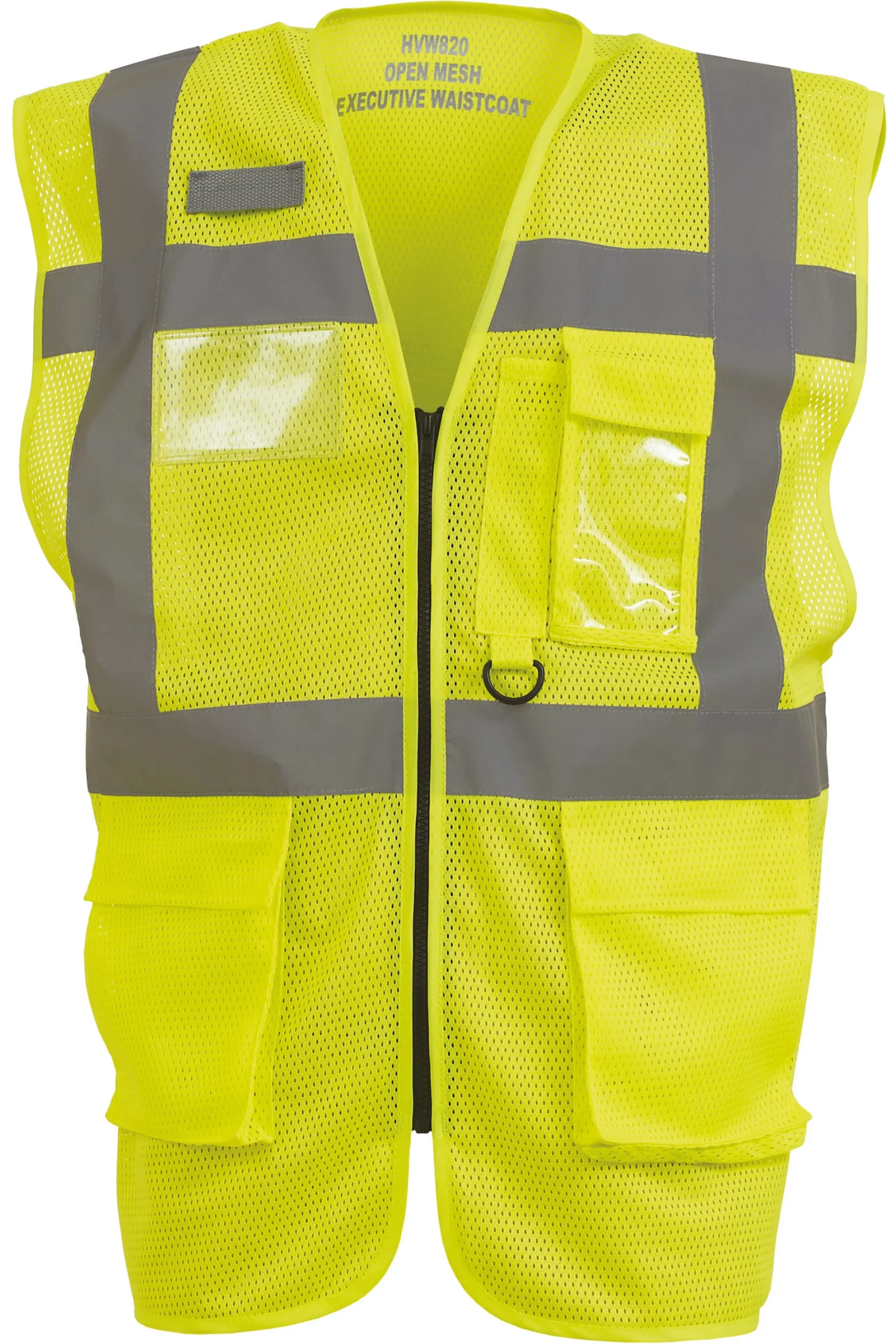 YHVW820 - Gilet alta visibilità Top Cool "Management" - immagine 8