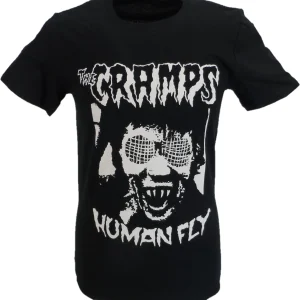 Mens Officially Licensed The Cramps Human Fly T Shirt