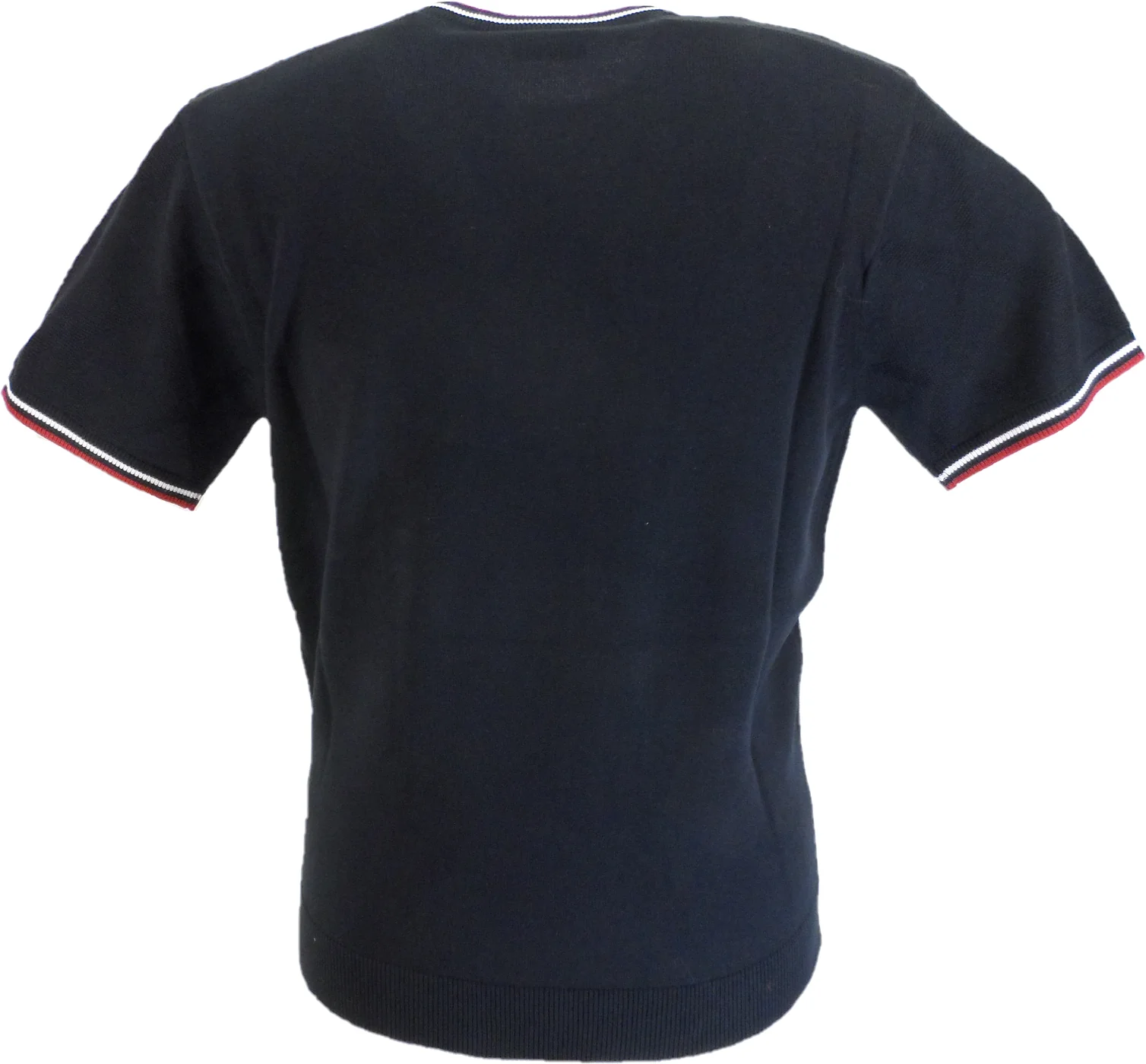 Gabicci Mens Santino Retro Navy Blue Jumper - immagine 3