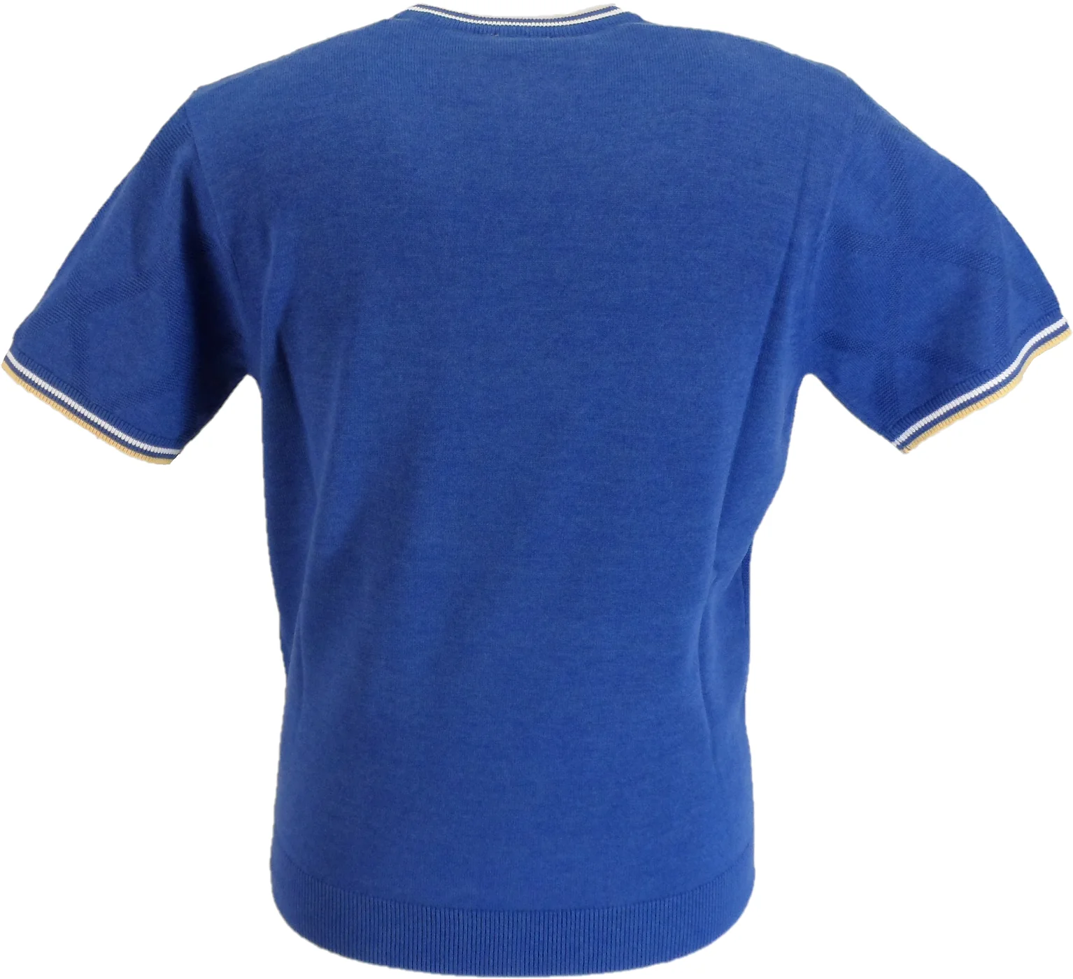 Gabicci Mens Santino Retro Sapphire Blue Jumper - immagine 3
