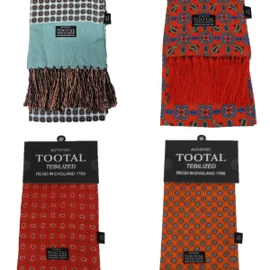 Tootal Mens Tebilized 100% Rayon Printed Scarf