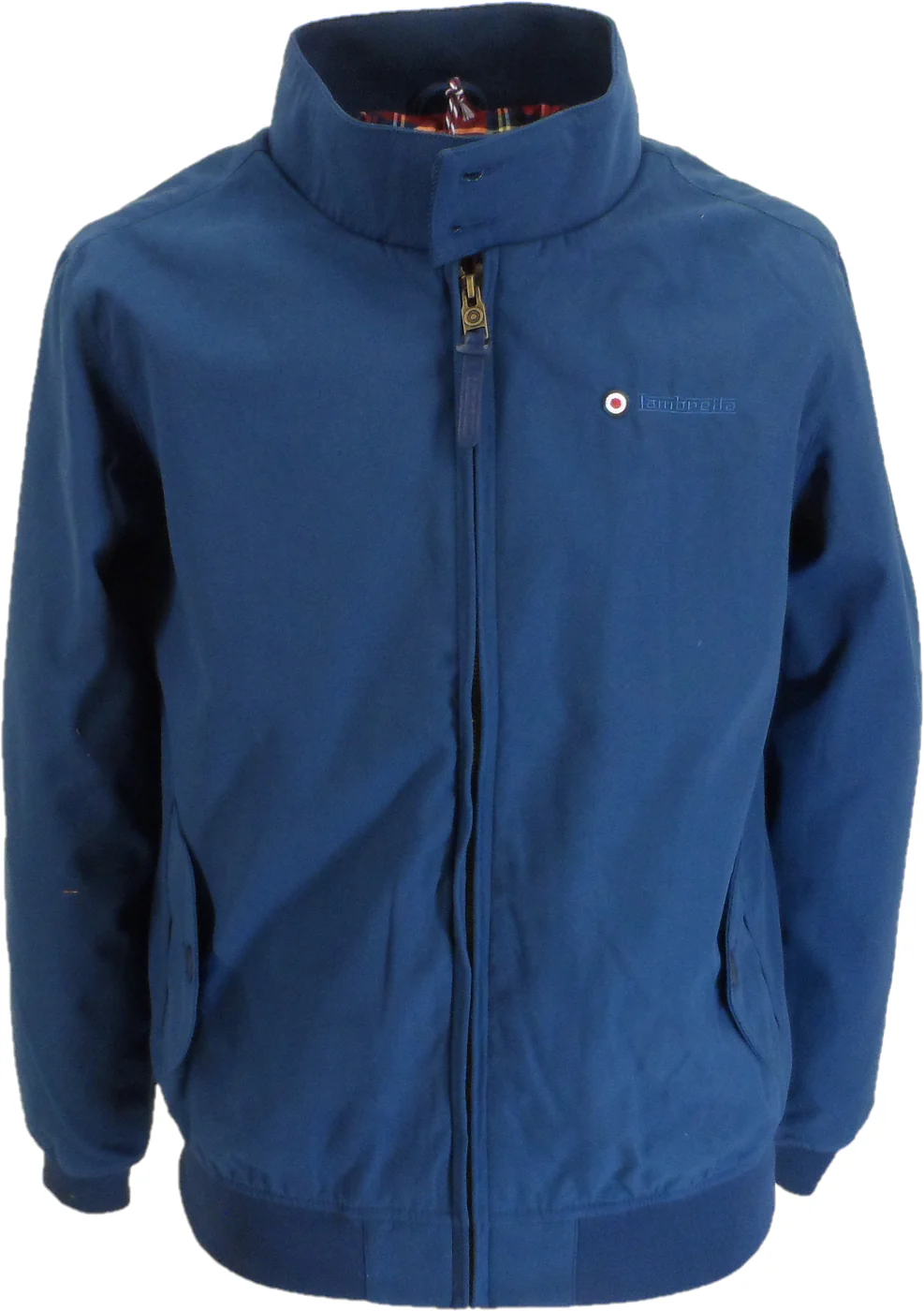 Lambretta Blue Showerproof Harrington Jacket
