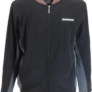 Lambretta Retro Black Vintage Track Top Jacket