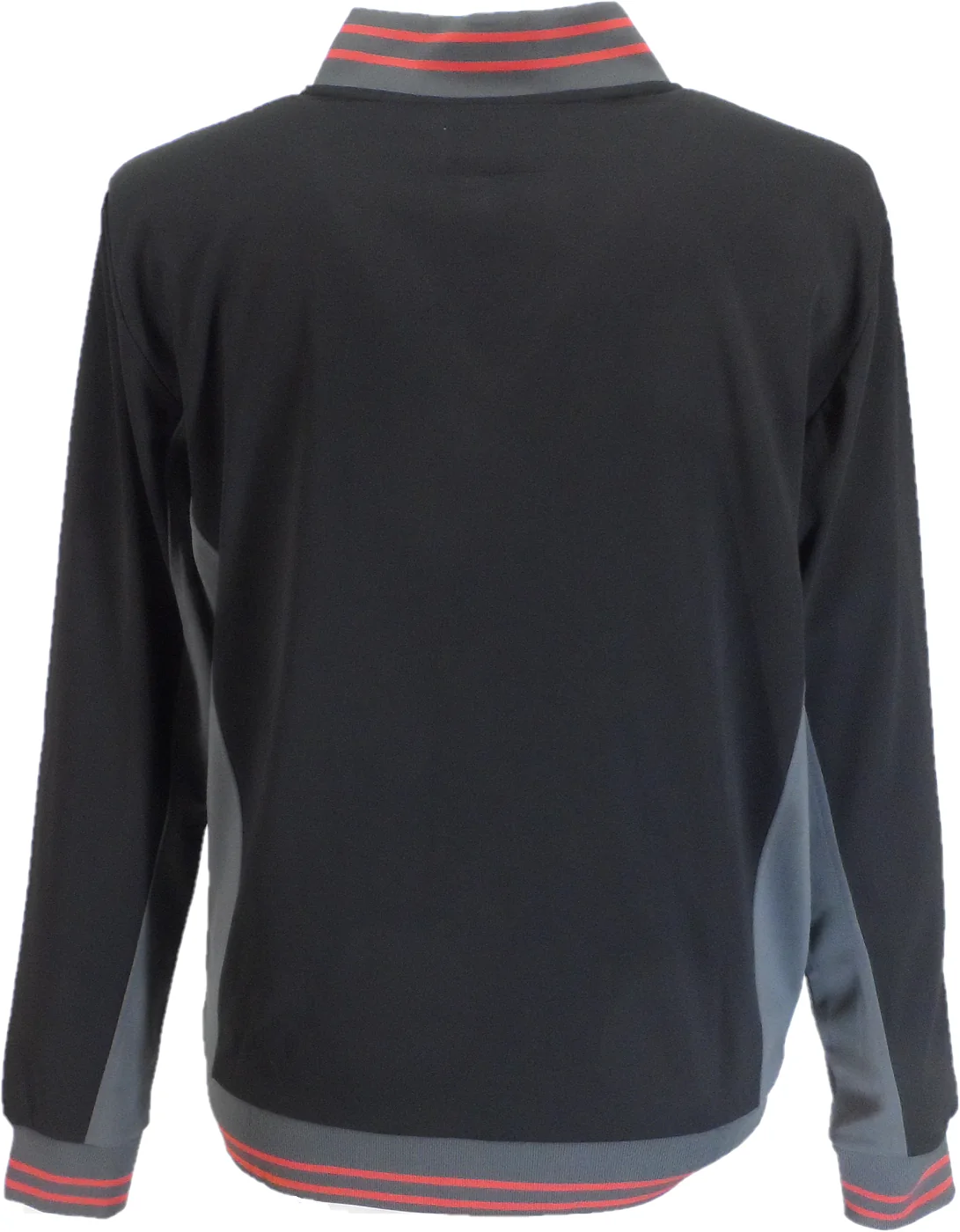 Lambretta Retro Black Vintage Track Top Jacket - immagine 3