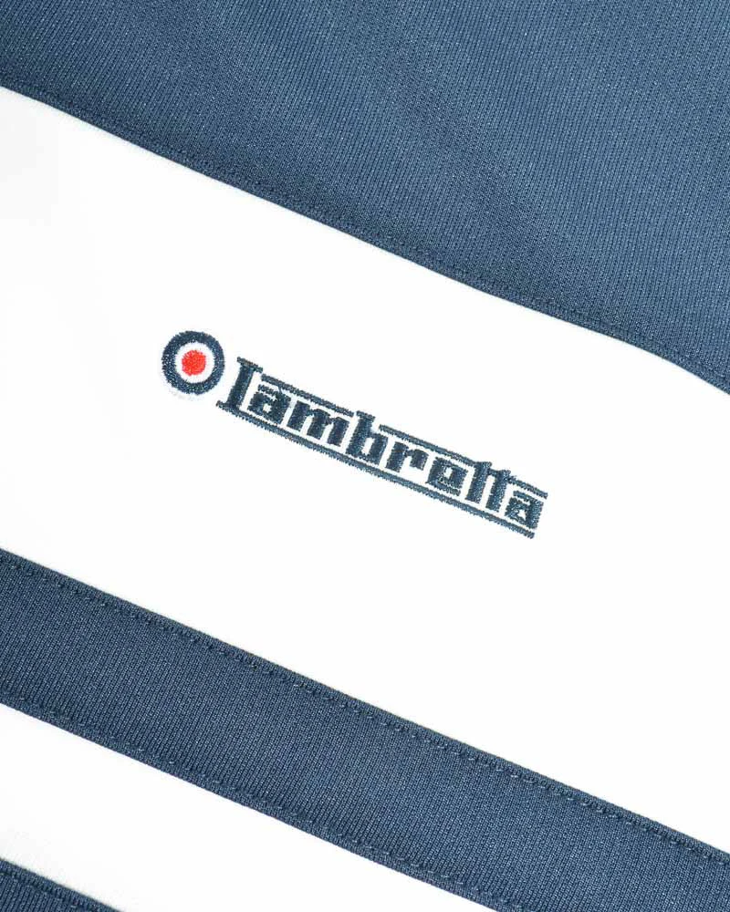Lambretta Retro Navy/White Championship Track Top Jacket - immagine 5