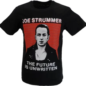 Mens Black Official Joe Stummer The Future Is Unwritten T Shirt